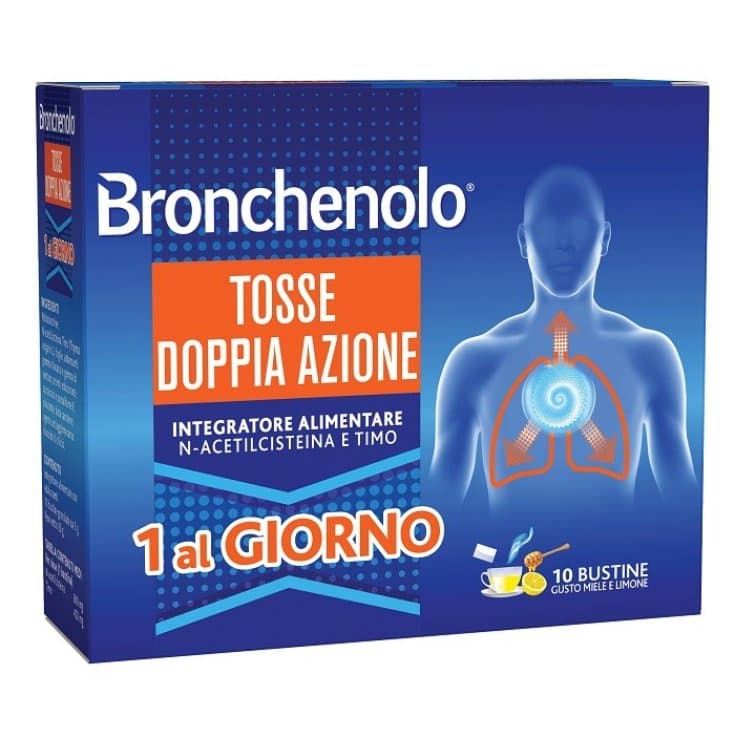 Bronchenolo Tosse Doppia Azione – 12 sachets