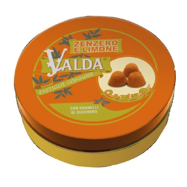 Valda Gingembre & Citron – Bonbons avec sucre