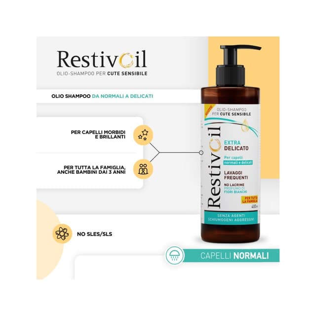 Restivoil Extra Delicato Shampoing – 250 ml