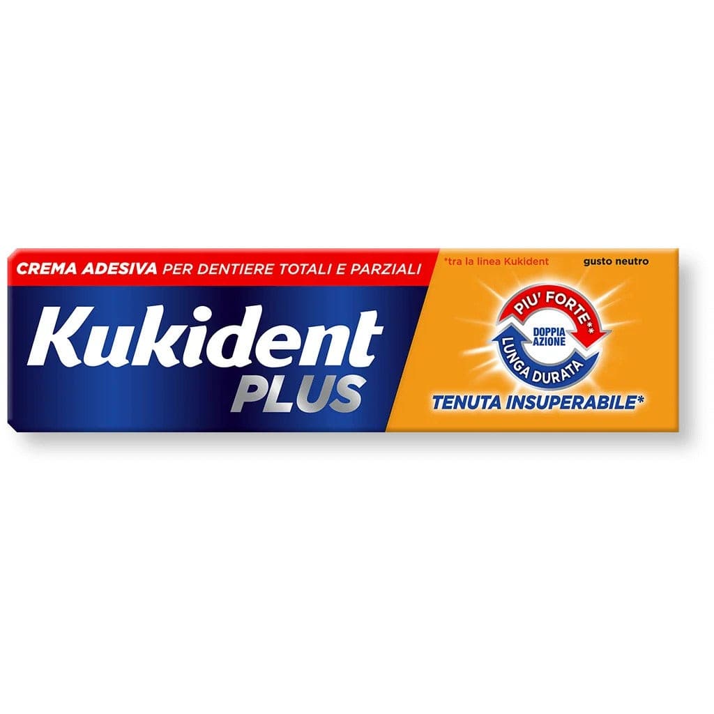 Kukident Plus Doppia Azione – 40 g crème adhésive