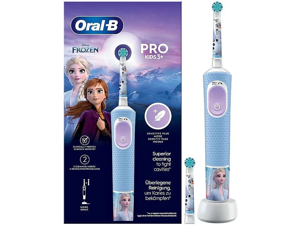 Oral-B Frozen Brosse à Dents Électrique à Pile + Tête
