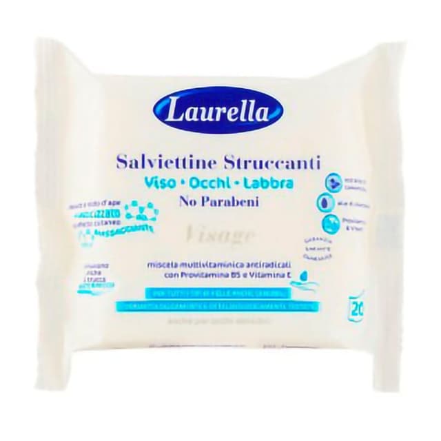 Laurella Visage – Lingettes démaquillantes 20 pièces