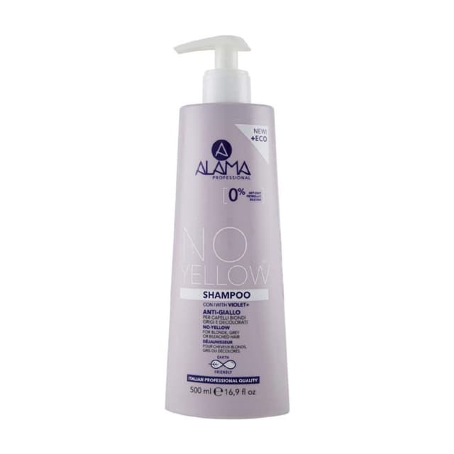 Alama No-Yellow Shampoo – Shampoing pour cheveux clairs