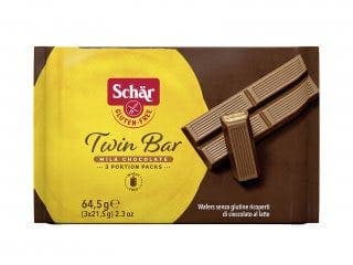 Schär Twin Bar – 64,5 g Riegel