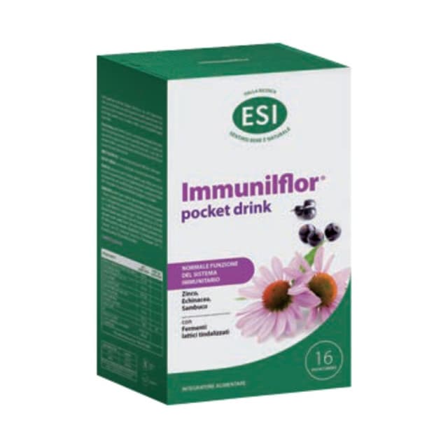 Échinacée + Miel de Manuka – 16 Pocket Drinks | Immunilflor