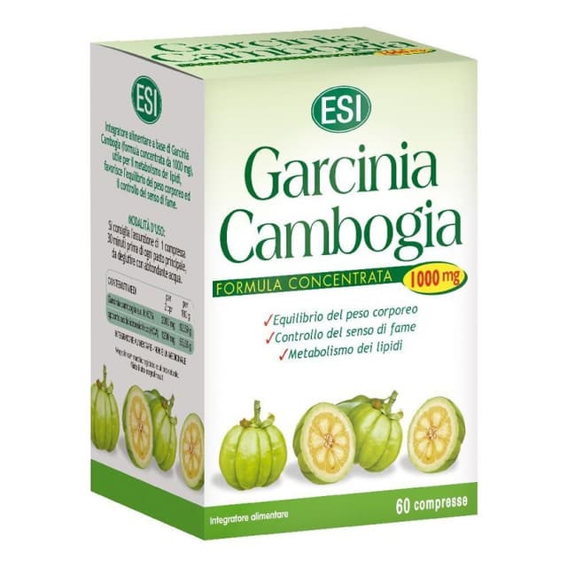 Garcinia Cambogia 1000 mg ESI – 60 comprimés