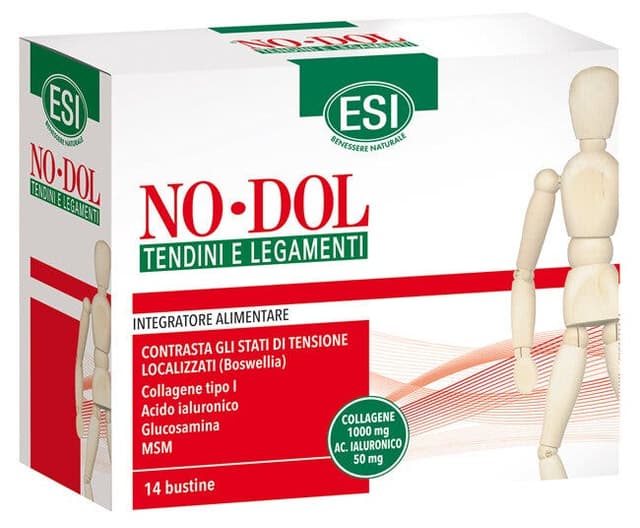 Vitamine C + Collagène – 14 sachets | NO DOL Tendini/Legamenti