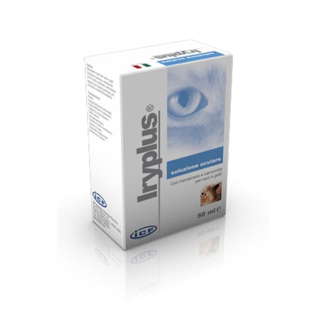Iryplus Solution Oculaire – 50 ml pour chiens et chats
