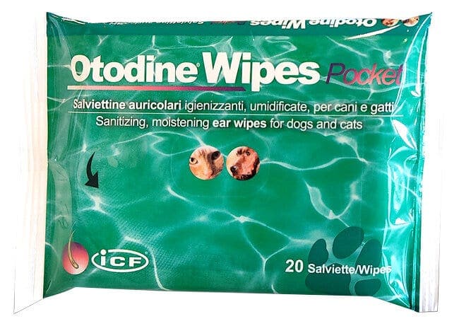 Otodine Wipes Pocket – 20 Lingettes