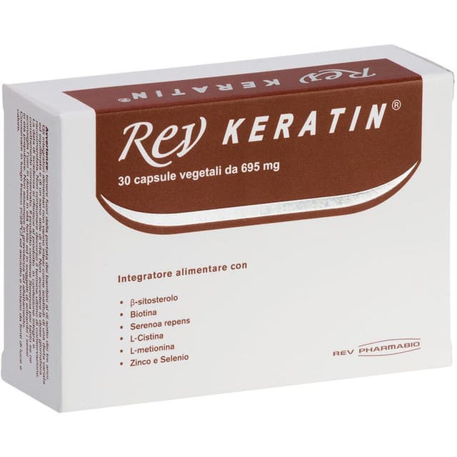 Palmier nain (Serenoa) + Acides aminés – 30 gélules | REV Keratin