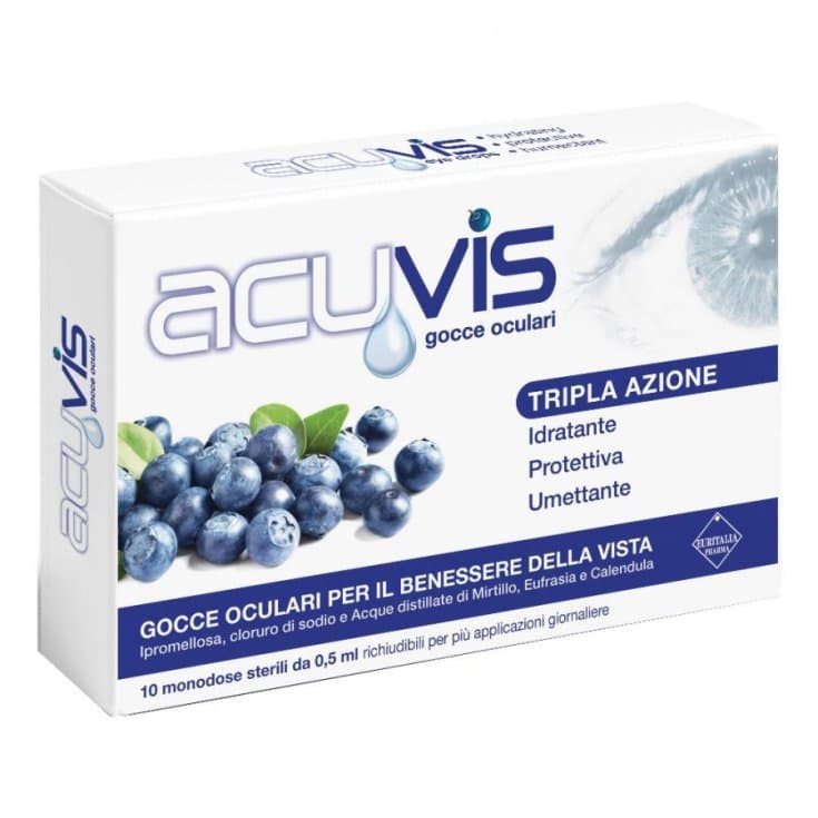 Acuvis Collyre – 10 ampoules de 0,5 ml