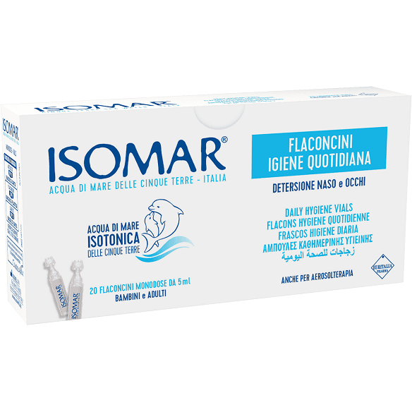 Isomar Solution Isotonique – 20 ampoules de 5 ml