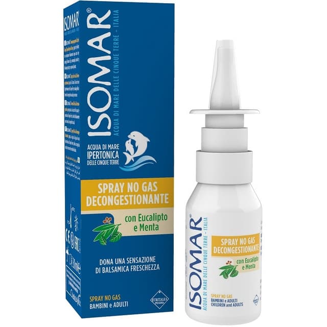 ISOMAR Spray décongestionnant – 30 ml, sans gaz