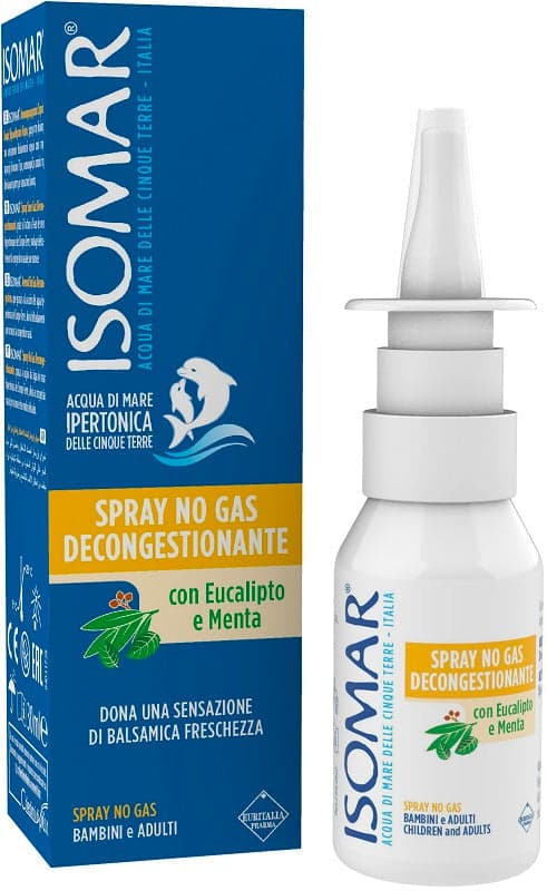 ISOMAR Spray décongestionnant – 30 ml, sans gaz