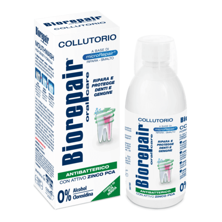 BIOREPAIR Bain de bouche antibactérien – 500 ml