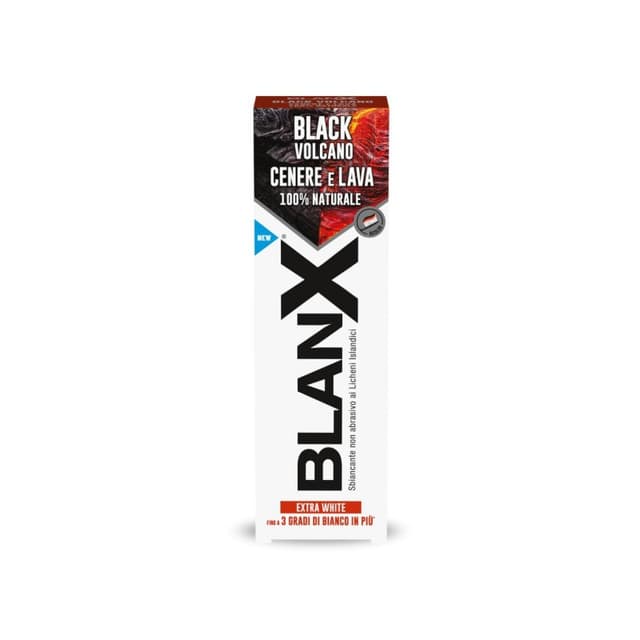 BlanX Black Volcano Dentifrice – 75 ml Crème Blanchissante