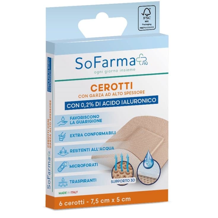 Cicatraz Wund-Pflaster 7,5x5 cm – 6er Pack