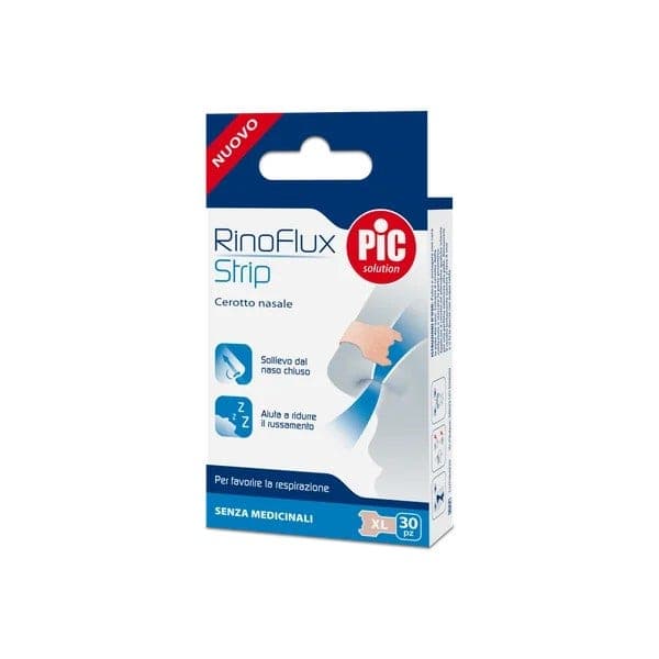 Rinoflux – Bandes Nasales XL, 30 Pièces
