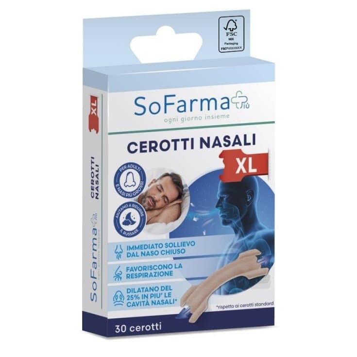Pansements Nasaux XL – 30 pièces