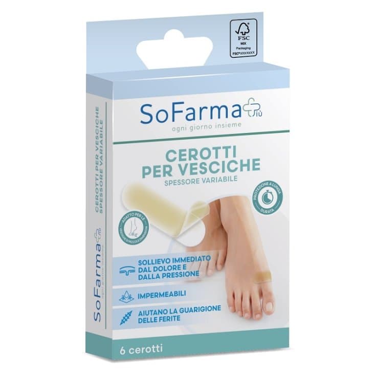 Pansement Antiampoule Petit – 6 pièces