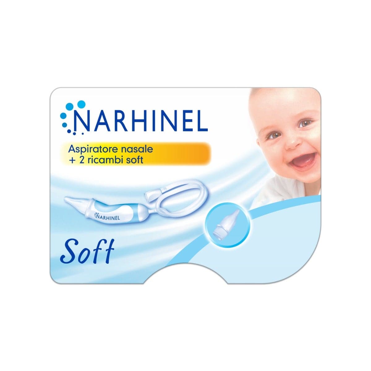 Narhinel Aspirateur Nasal Soft + 2 Rechanges