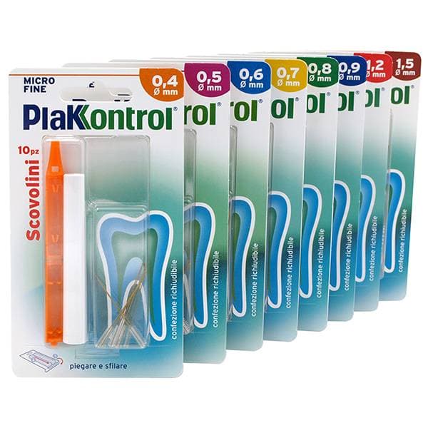 Plakkontrol Brossette interdentaire 0,6 mm – 10 pièces
