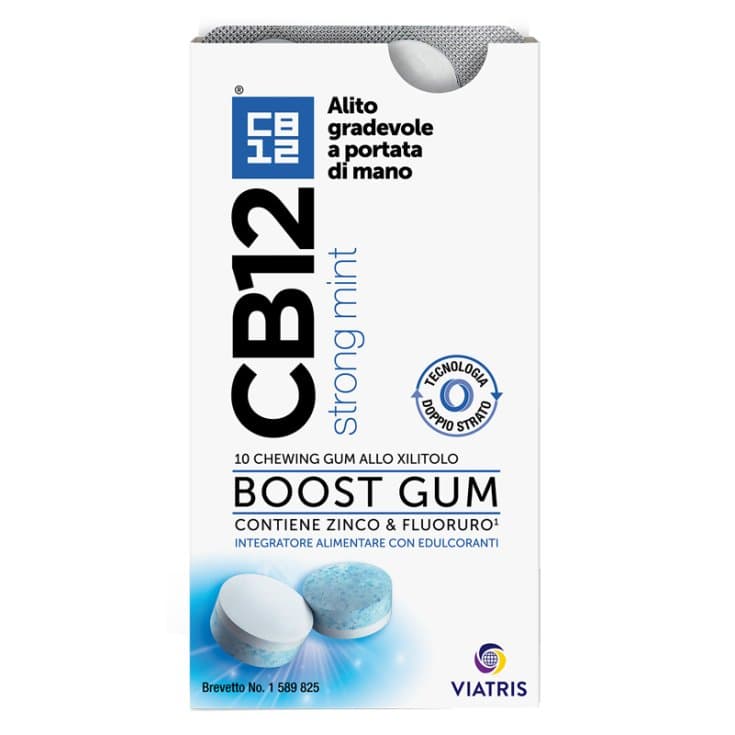 CB12 Boost Gommes à Mâcher – 10 Pièces