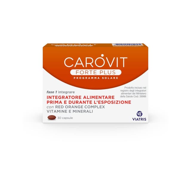 Multivitamines + Minéraux – 30 gélules | Carovit Forte Plus