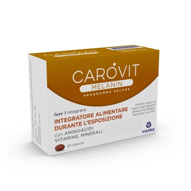 Carovit Melanin Solare – 20 gélules