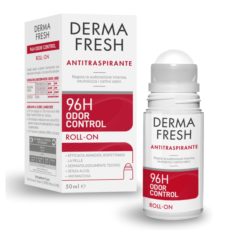 Dermafresh 96H Odor Control Roll On – Antitranspirant