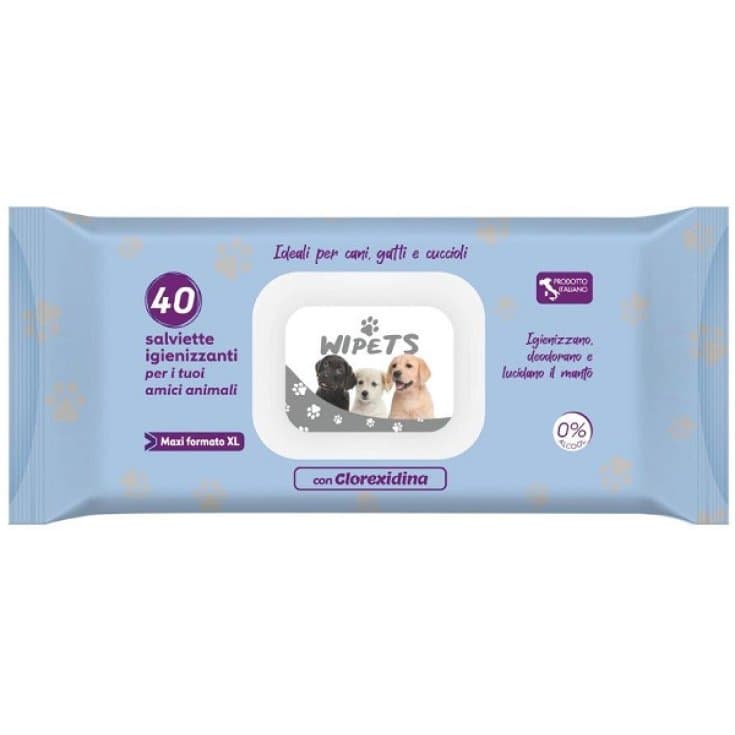 Chlorhexidin Haustier Feuchttücher – 40 lingettes