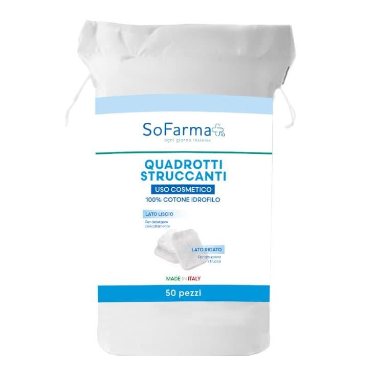 Quadrotti Struccanti – 50 lingettes