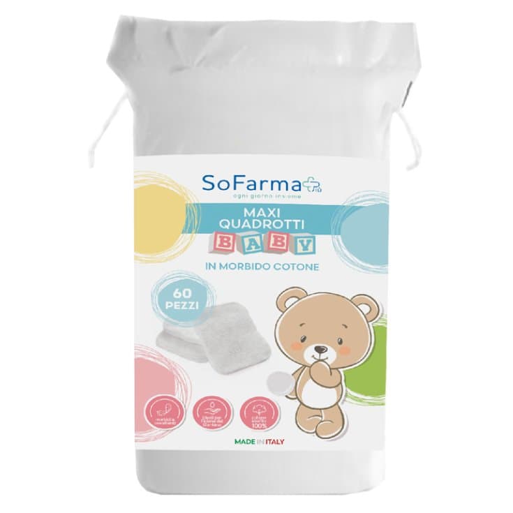 Quadrotti Bambini – 60 lingettes