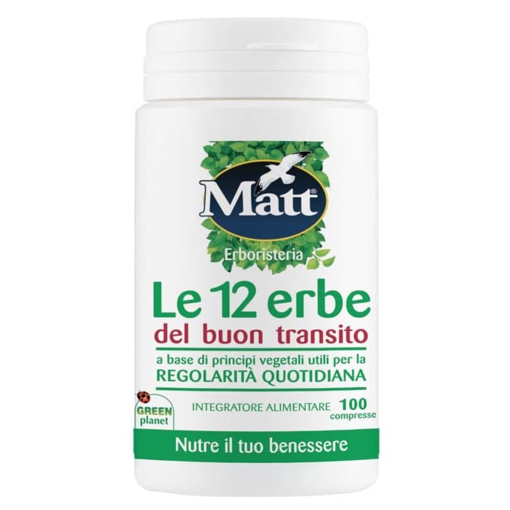 Matt Le 12 Erbe – 100 comprimés