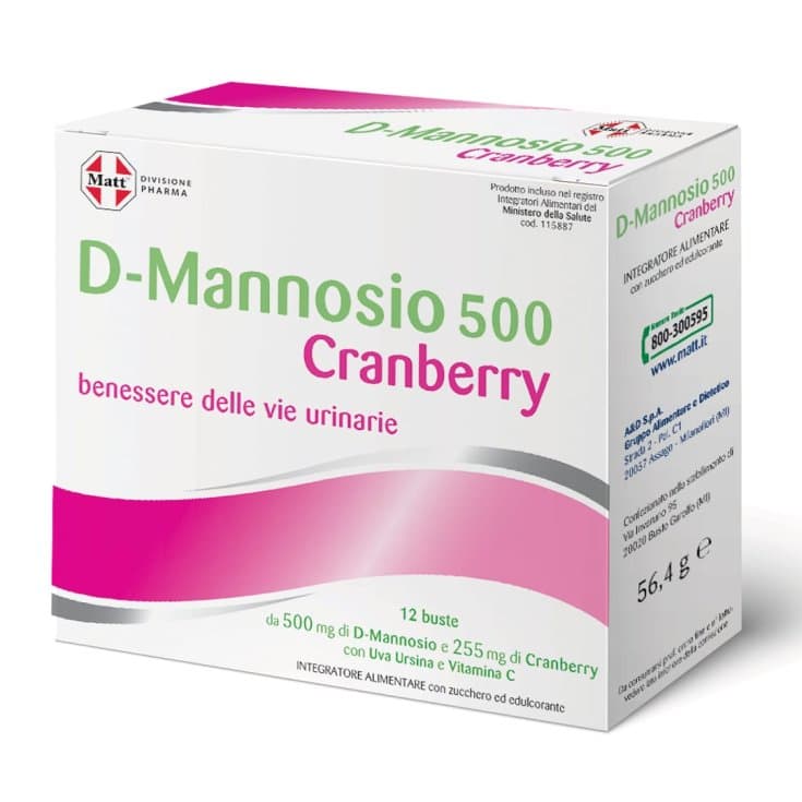 Matt Pharma D-Mannose – 12 sachets