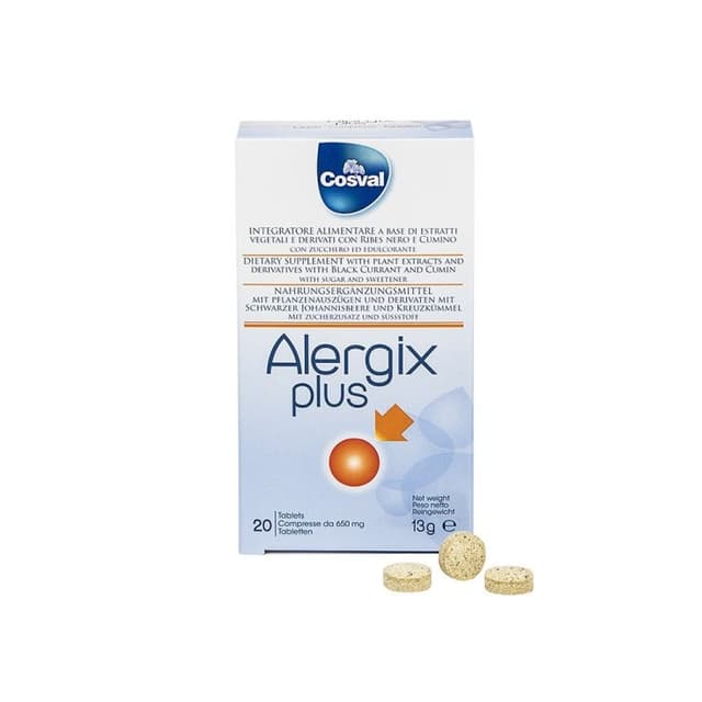 Alergix Plus – 20 comprimés de 650 mg