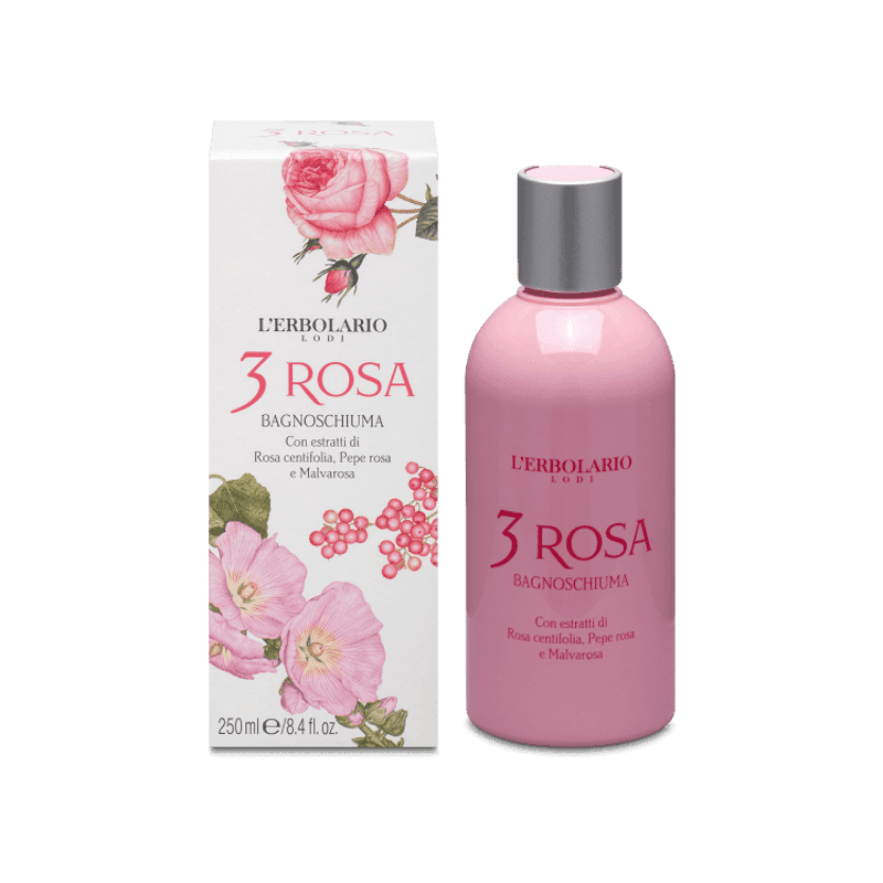 Erbolario Tre Rose Gel douche – 250 ml