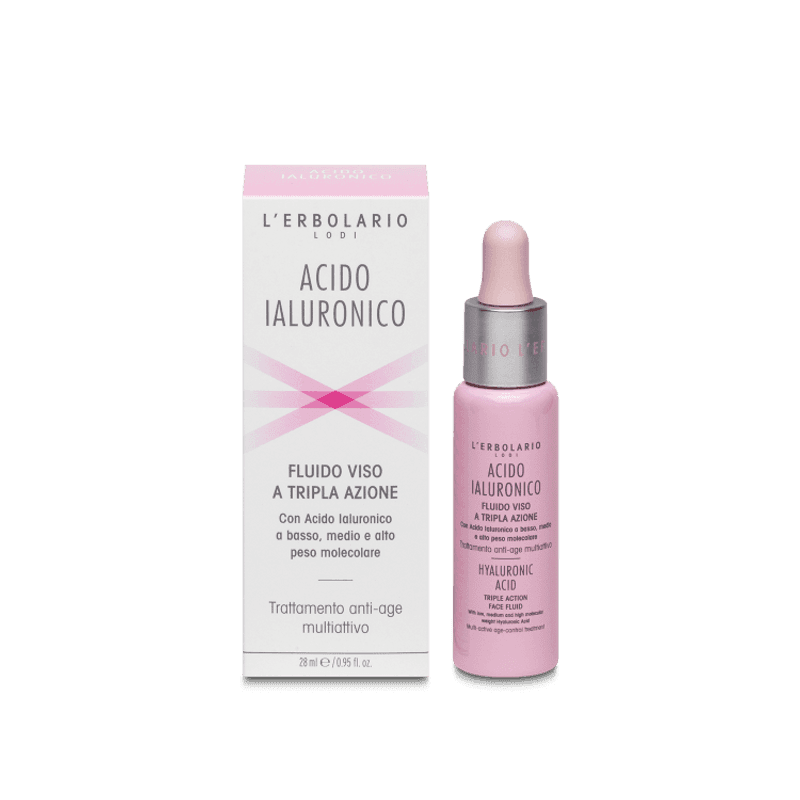 Erbolario Fluide Acide Hyaluronique Triple Action – 30 ml