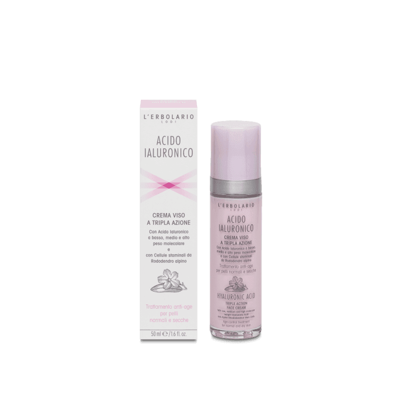 Hyaluronsäure Gesichtscreme für normale bis trockene Haut – 50 ml