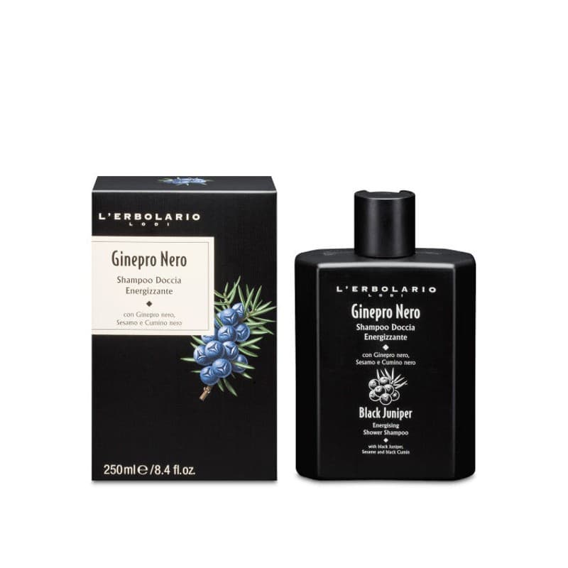 Erbolario Ginepro Nero Shampooing & Gel douche – 250 ml