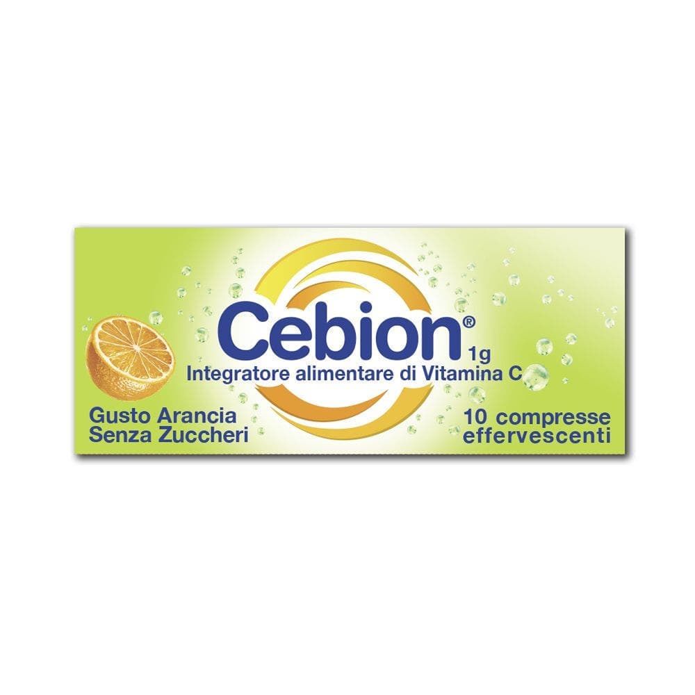 Cebion Comprimés effervescents sans sucre – 10 pièces