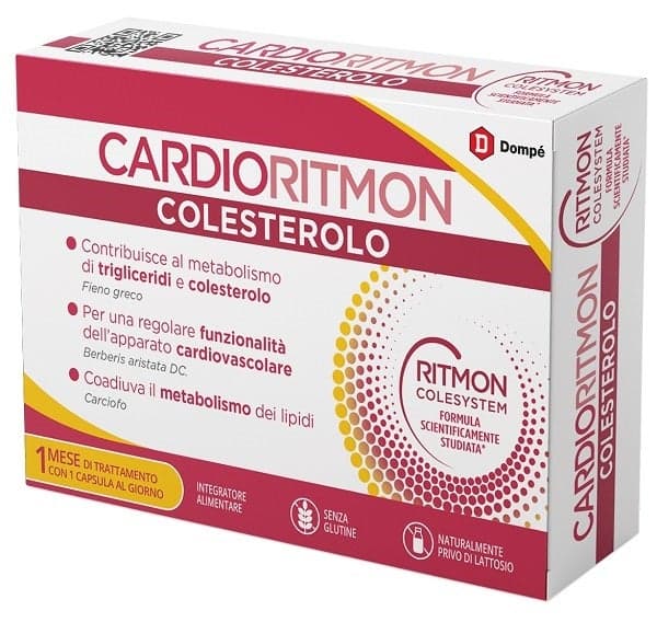 Cardioritmon Colesterolo – 30 gélules