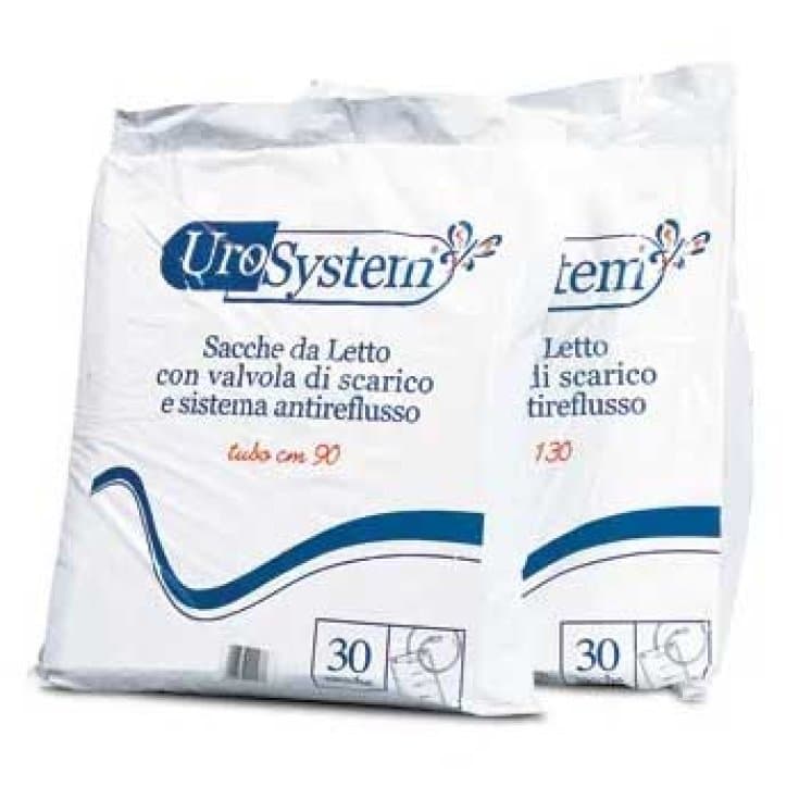 Urosystem Bettbeutel 90 ml mit Schlauch – 30er Pack