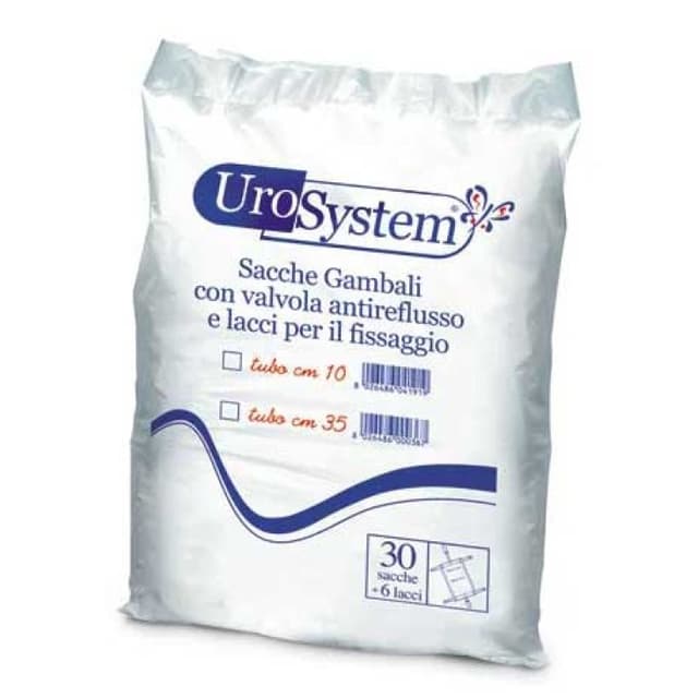 Urosystem Sachet Jambe – 10 cm, boîte 30