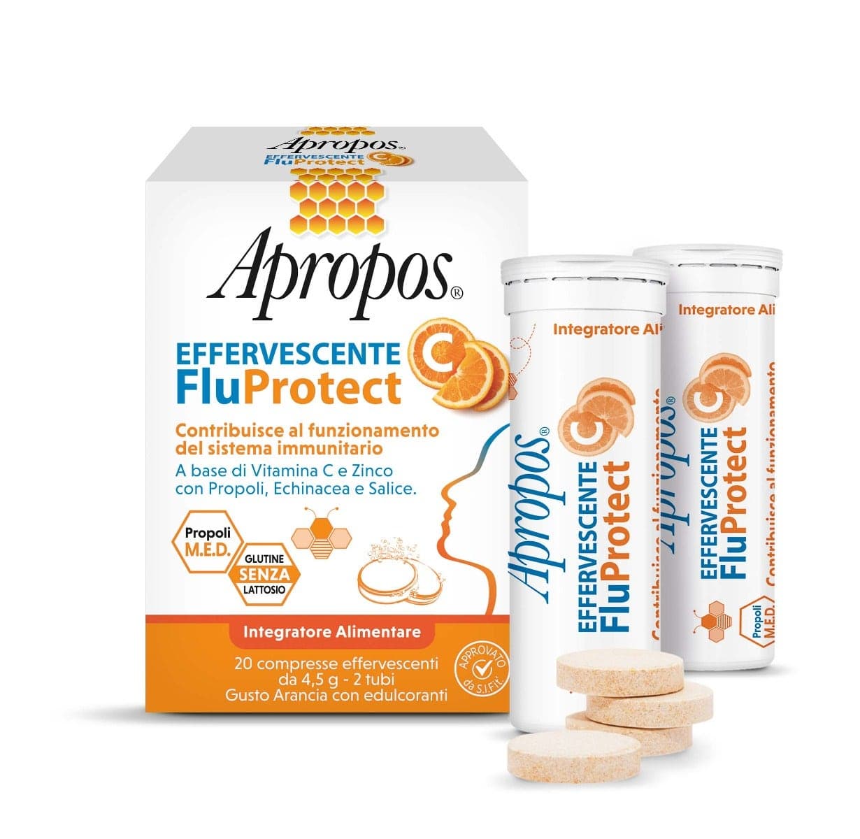 Apropos Fluprotect Comprimés Effervescents – 20 pcs