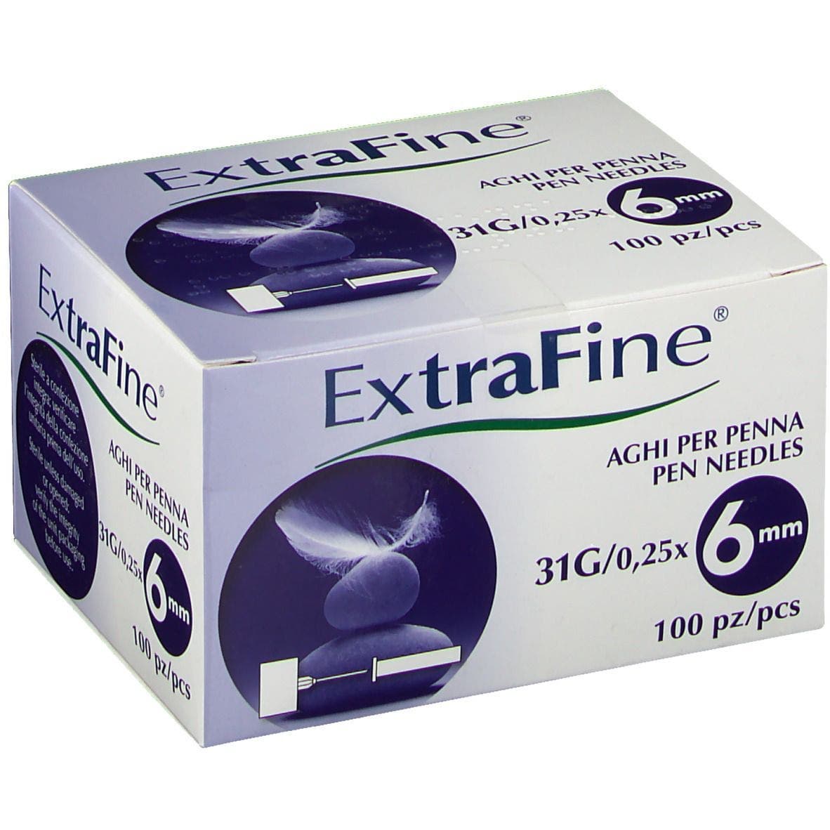 Extrafine Aiguilles pour Stylos G31 6mm – 100 Pièces