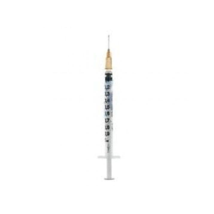 Seringue à insuline 1 ml – Aiguille 25G, unité simple