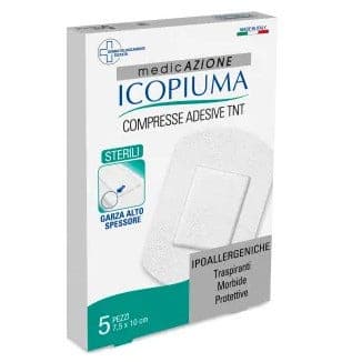 Icopiuma Selbsthaftende Gaze TNT 10x7,5 cm