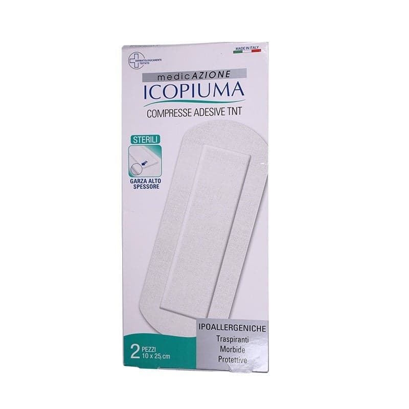 Icopiuma Bande Autoadhésive TNT 10x25 cm – 2 pièces