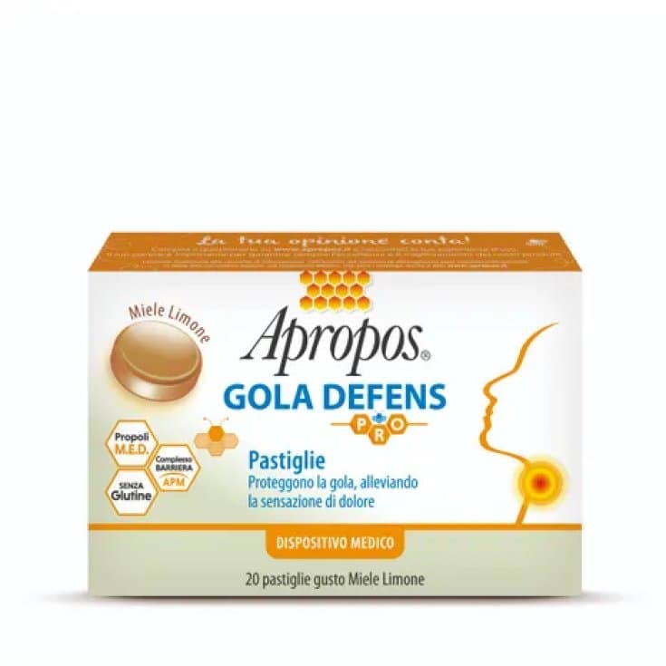 Apropos Gola D Pro – 20 pastilles goût miel